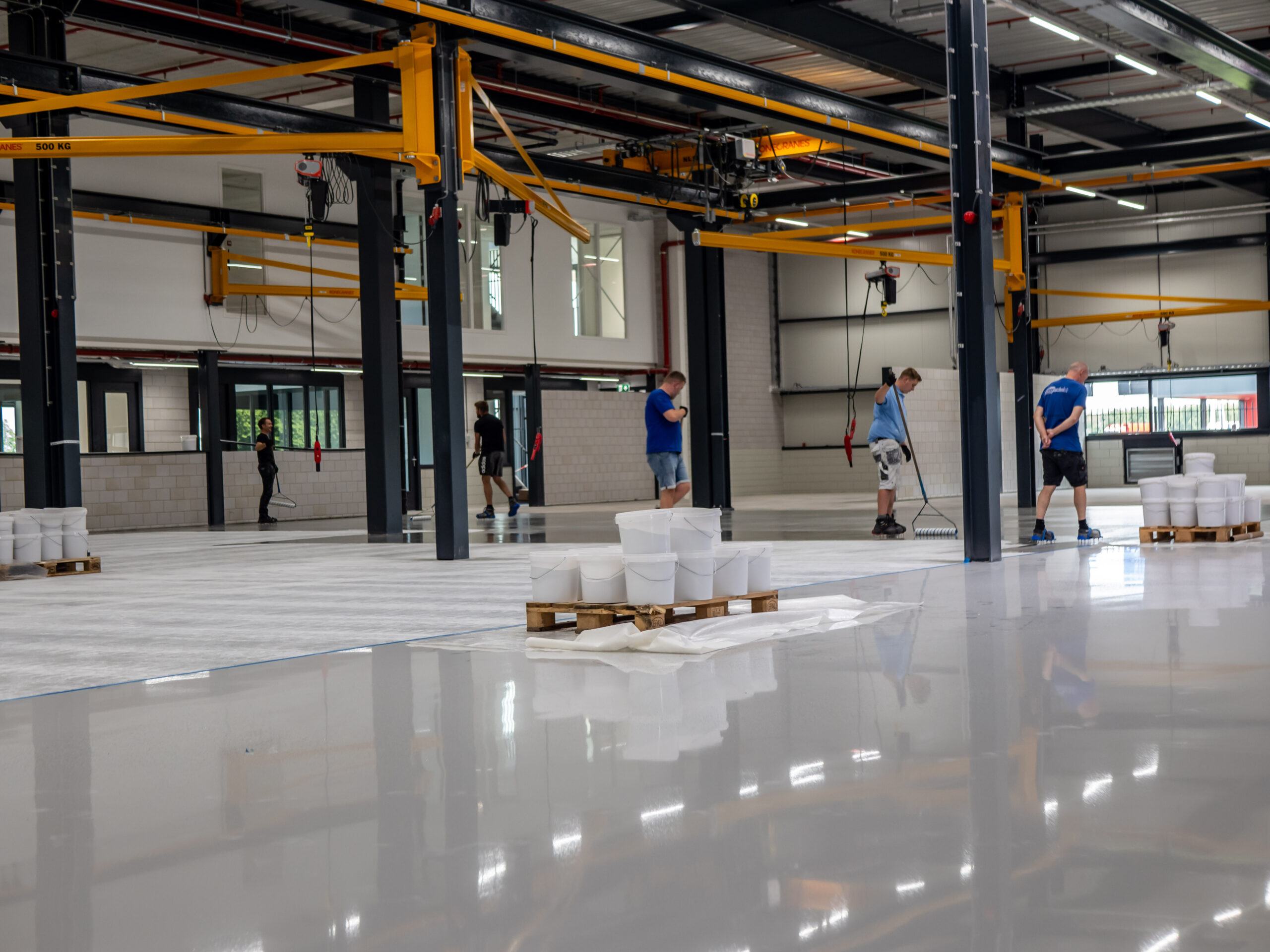 Nieuwbouw bedrijfspand Van Halteren Technologies Hattemerbroek