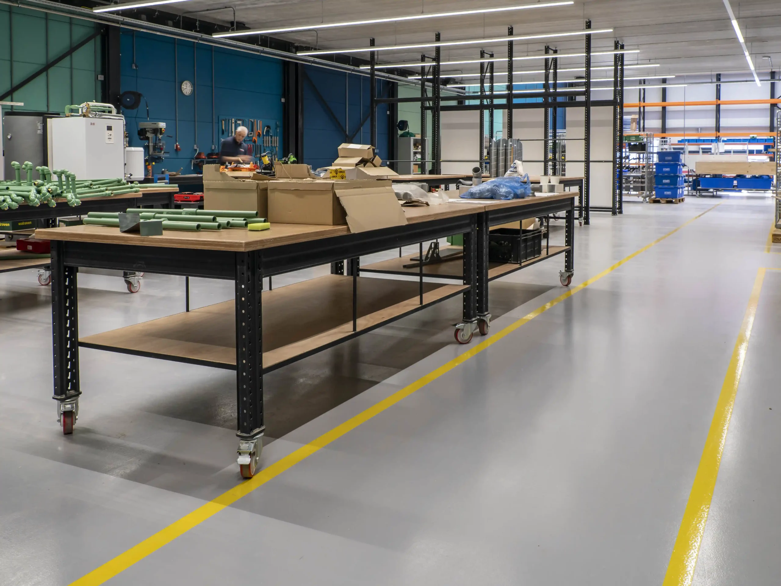 Epoxy gietvloer antislip